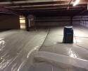 Tenting for drying plywood
